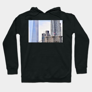 Manhattan seen from Dumbo Hoodie